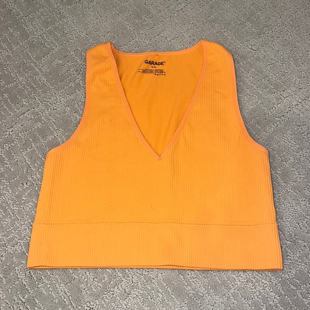 Ribbed tank top